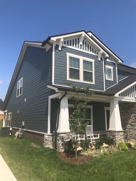 slate blue siding pictures.